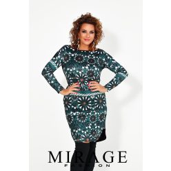 Mirage Timmy oldalt kerekített ruha, mintás