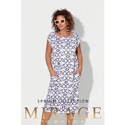 Mirage Levanda elől-hátul mintás ruha, mintás 2