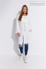 Anna Russo Spring megkötős kardigán, krém
