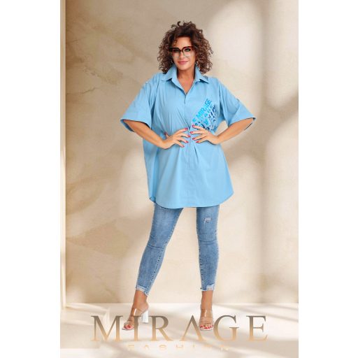 Mirage Aragorn ingtunika, acélkék