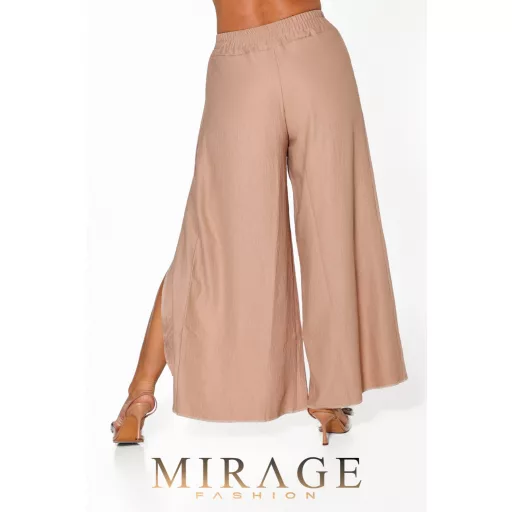 Mirage Dráma silky szatén lepke fazonú nadrág, bézs