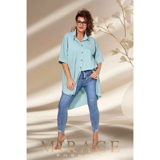 Mirage Elte bő ingtunika, agávé zöld