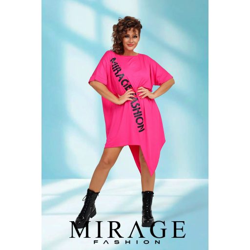 Mirage Rain nyomott tunika, pink