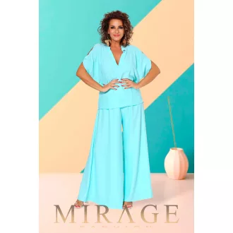 Mirage Oxxo silky szatén felső, menta