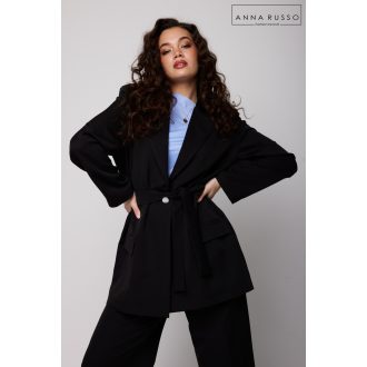Anna Russo Roma blézer, fekete
