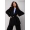 Anna Russo Roma blézer, fekete