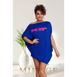 Mirage Sziszy asszimetrikus tunika, királykék