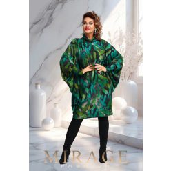 Mirage Pankota bő ruha, zöld mintás