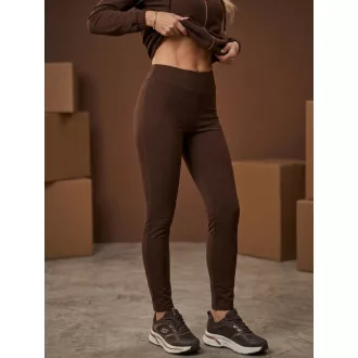 La Chére Yoga leggings, csokibarna