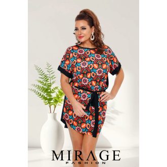 Mirage Susan öves ruha, mintás
