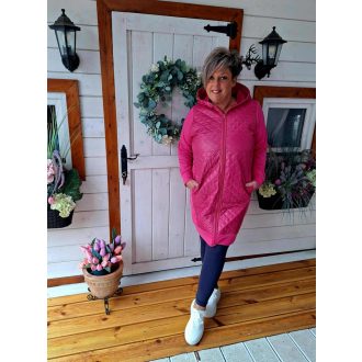 Fashion by nono Casting kardigán kabát, fuxia