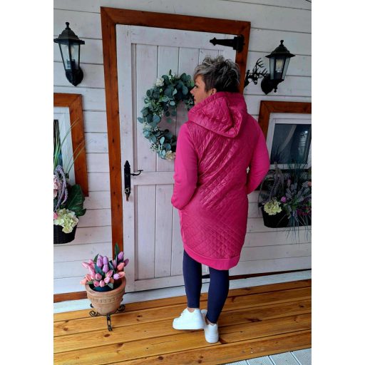 Fashion by nono Casting kardigán kabát, fuxia