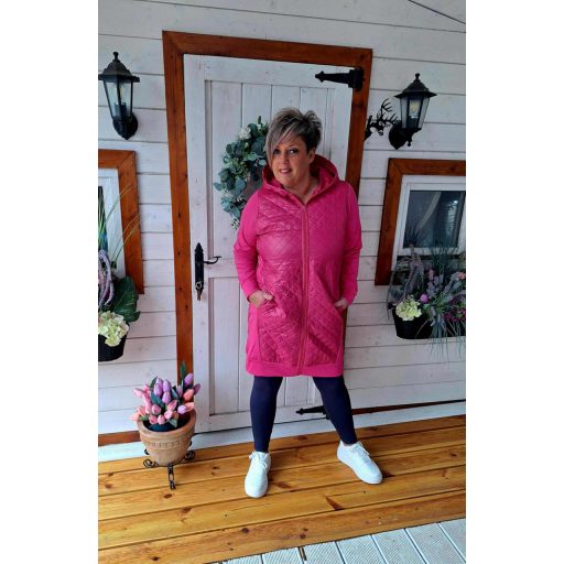 Fashion by nono Casting kardigán kabát, fuxia