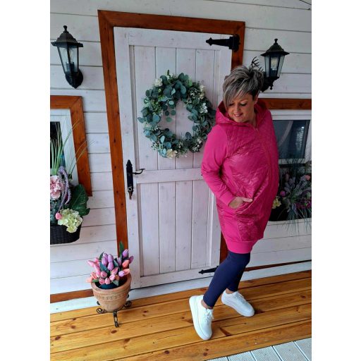 Fashion by nono Casting kardigán kabát, fuxia