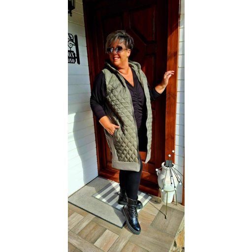 Fashion by Casting steppelt mellény, keki