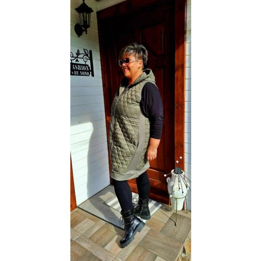 Fashion by Casting steppelt mellény, keki