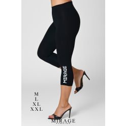Mirage 3/4-es pamut leggings, fekete