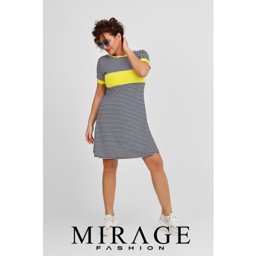 Mirage Jasper tenisz ruha, csíkos