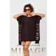 Mirage Berill oldalt hosszabb tunika, csokibarna