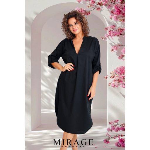 Mirage Bibione puplin ingruha, fekete