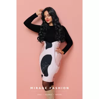 Mirage Irina szűk ruha, mintás