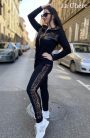 La Chére Angel szabadidő szett, párduc mintás