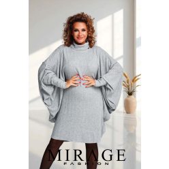 Mirage Pankota vastag bordás kötött ruha, szürke Mirage Pankota vastag bordás kötött ruha, szürke