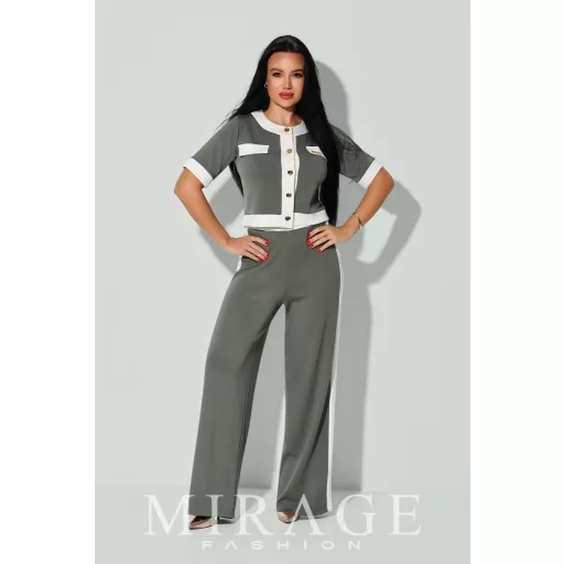 Mirage Kristen gombos szett, kheki
