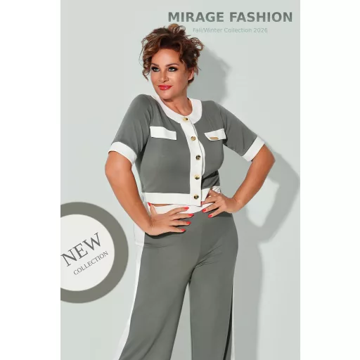 Mirage Kristen gombos szett, kheki