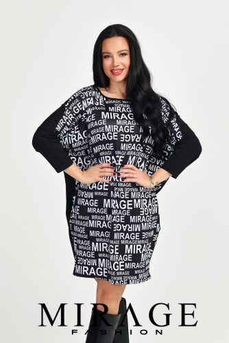 Mirage Eldzsi bő tunika, írásos