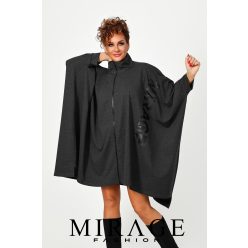 Mirage Lose bő lepel kardigán, sötétszürke Mirage Lose bő lepel kardigán, sötétszürke