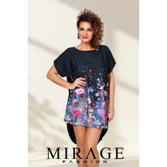 Mirage Como bő tunika, virágos