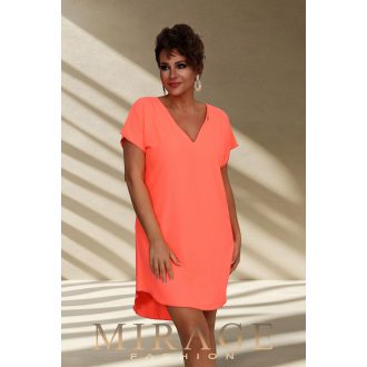 Mirage Jenna silky ruha, UV korall
