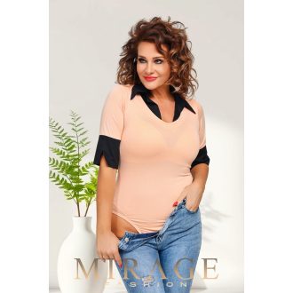 Mirage Bábel pamut/puplin body, barack