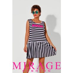 Mirage Rege fodros pamut trikóruha, csíkos