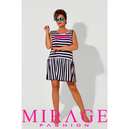 Mirage Rege fodros pamut trikóruha, csíkos