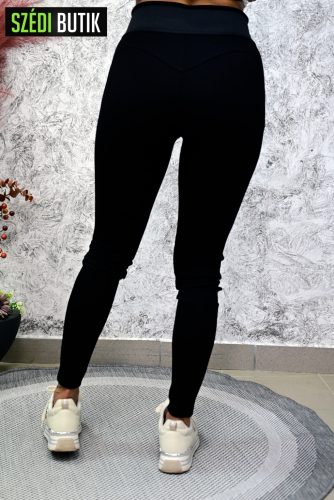 La Chére Ivy push-up nadrág, fekete