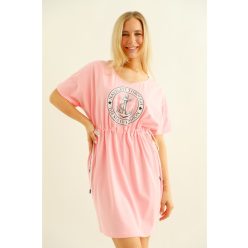 Warp Zone Virana húzókás tunika, púder Warp Zone Virana húzókás tunika, púder