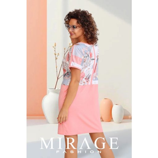 Mirage Bristol paszpólos ruha, papaya