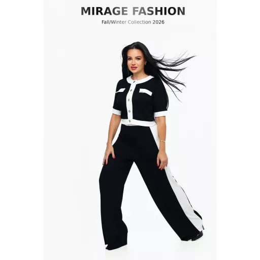 Mirage Kristen gombos szett, fekete