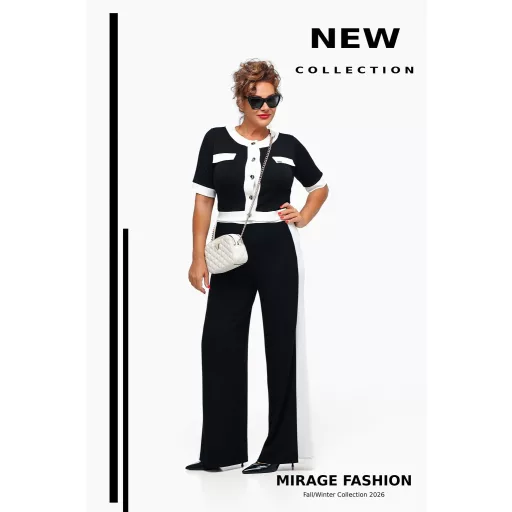 Mirage Kristen gombos szett, fekete