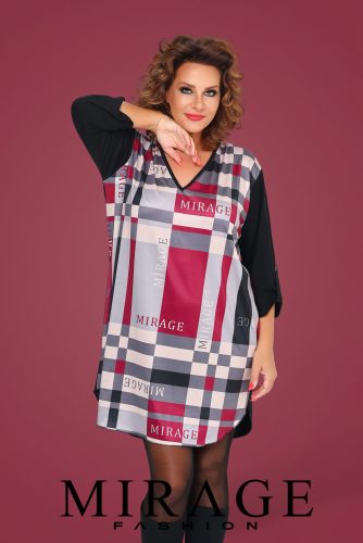 Mirage Alitalia öves ruha, mintás