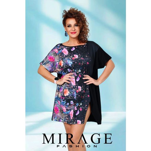 Mirage Delila szabott tunika, virágos