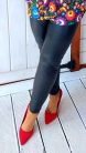 Fashion by Nono bőr hatású, leggings