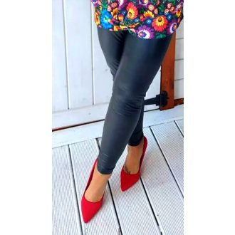 Fashion by Nono bőr hatású, leggings