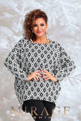 Mirage Sevilla anyagában mintás tunika, mintás