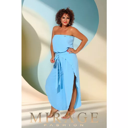 Mirage Bonbon megkötős overál, babakék