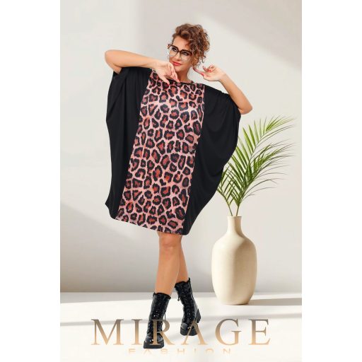 Mirage Piedro elől-hátul mintás tunika, párducmintás