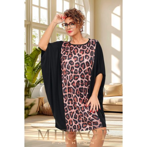 Mirage Piedro elől-hátul mintás tunika, párducmintás