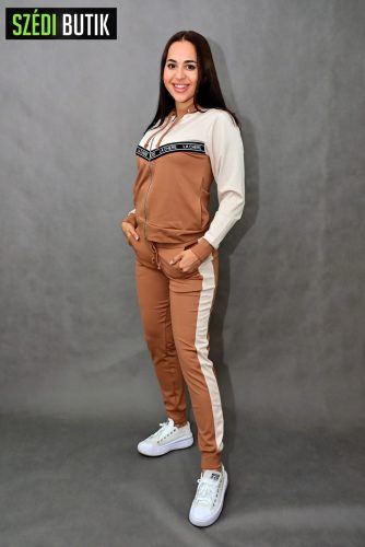  La Chére Angel szabadidő szett, krém-barna